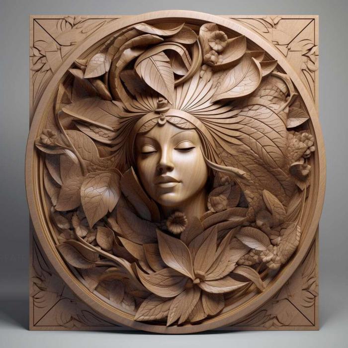 نموذج ثلاثي الأبعاد لآلة CNC 3D Art 